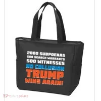 No Collusion Trump Wins Again Tote Bag thumb 3