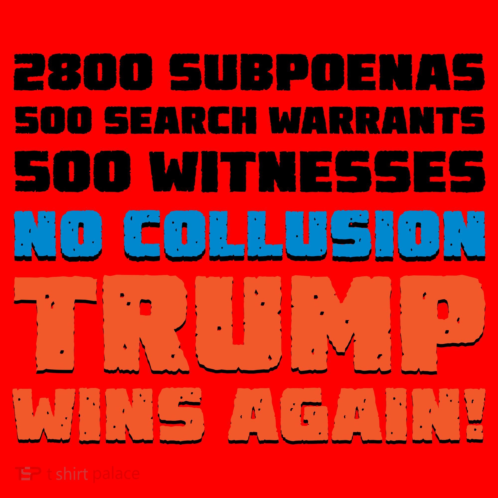 No Collusion Trump Wins Again Santa Hat