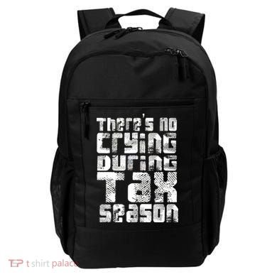 No Crying During Tax Season Backpack