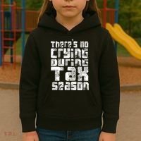 No Crying During Tax Season Kids Hoodie thumb 3