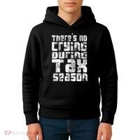 No Crying During Tax Season Kids Hoodie thumb 4