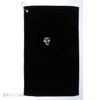 No Drama Llama Golf Towel thumb 0