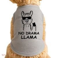No Drama Llama Doggie Tank thumb 0