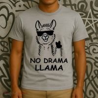 No Drama Llama T-Shirt thumb 3