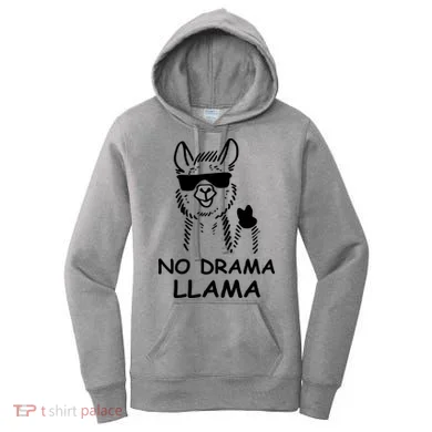 No Drama Llama Women's Hoodie
