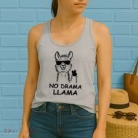No Drama Llama Women's Tank Top thumb 2