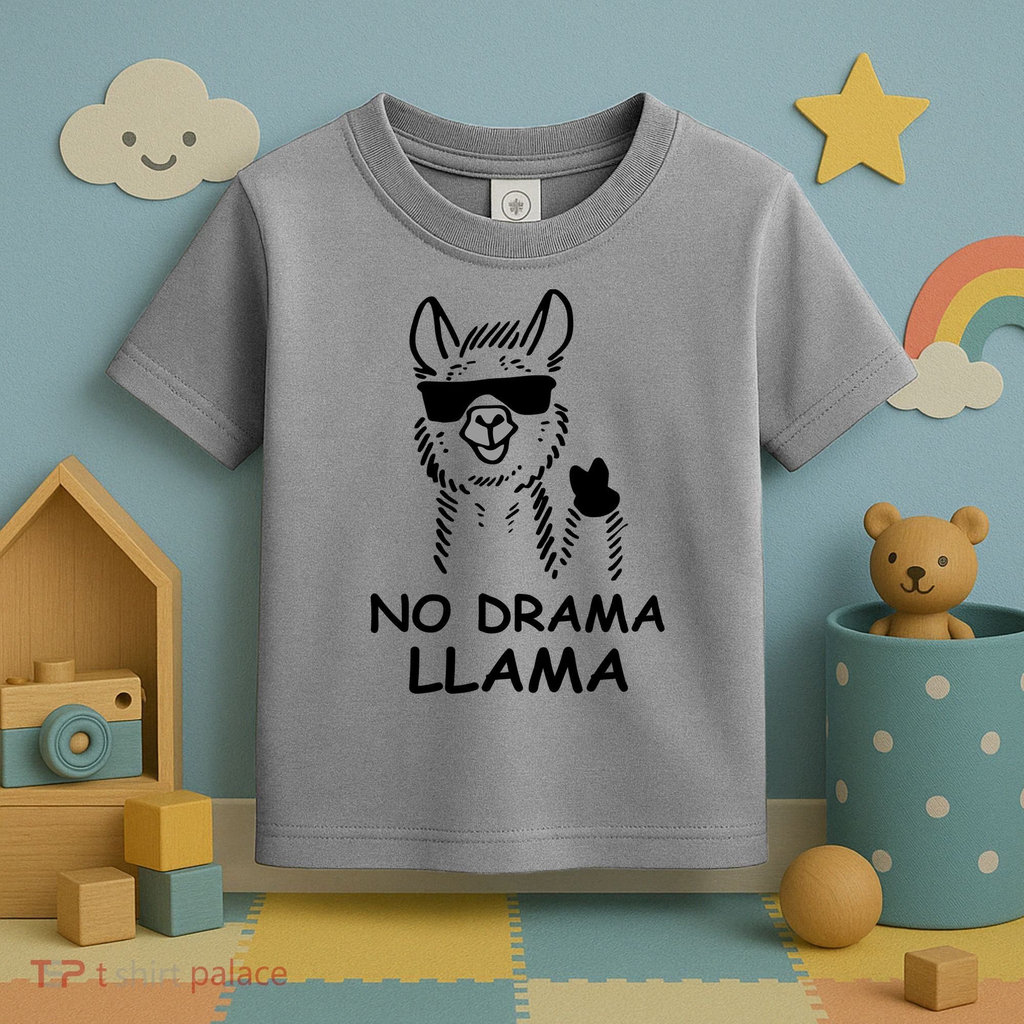 No Drama Llama Toddler T-Shirt