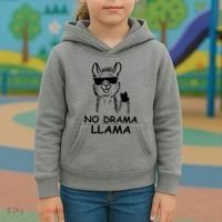 No Drama Llama Kids Hoodie thumb 3