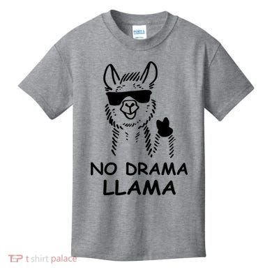 No Drama Llama Kids T-Shirt
