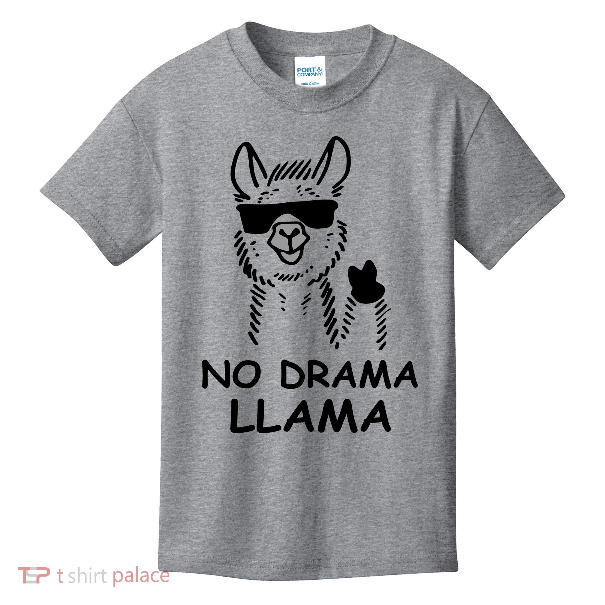 No Drama Llama Kids T-Shirt