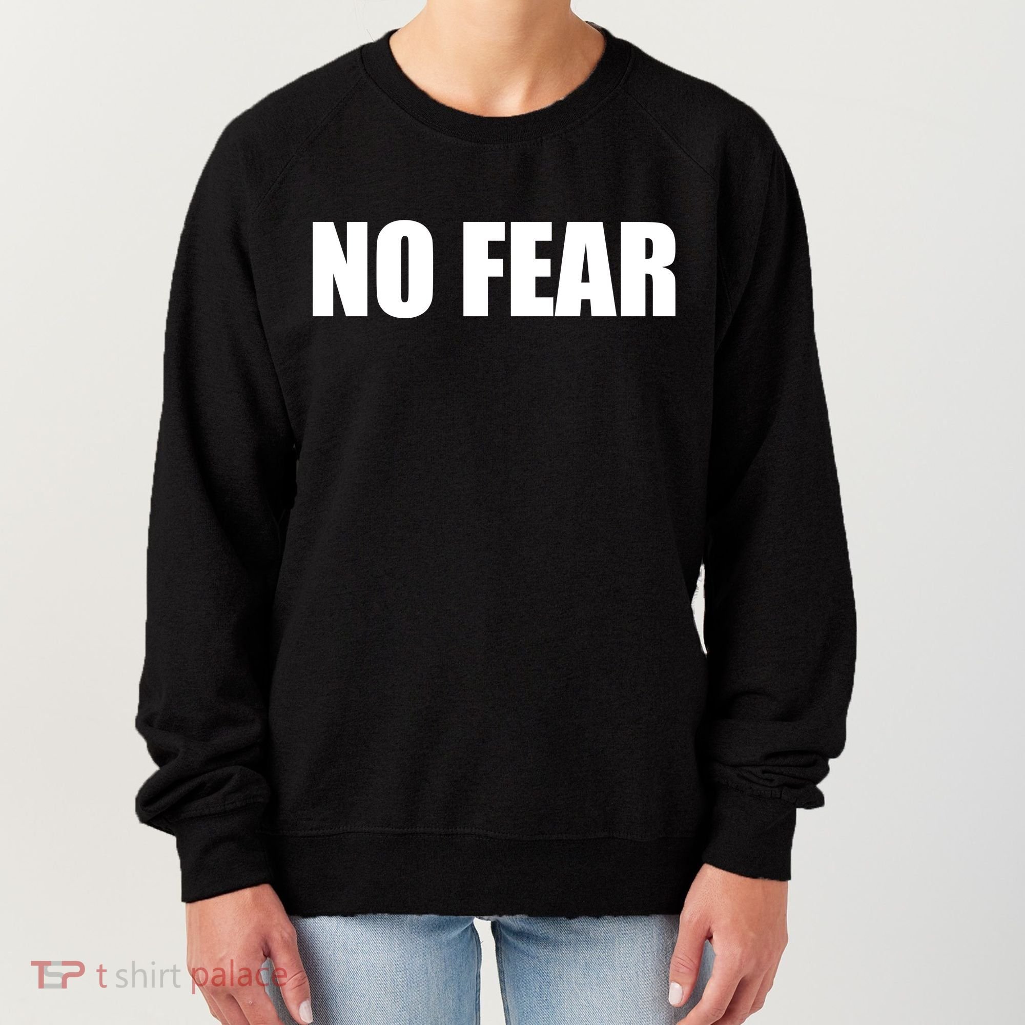 No Fear Word Imprint Women's Sweatshirt