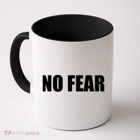No Fear Word Imprint Coffee Mug thumb 0
