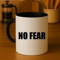 No Fear Word Imprint Coffee Mug thumb 4