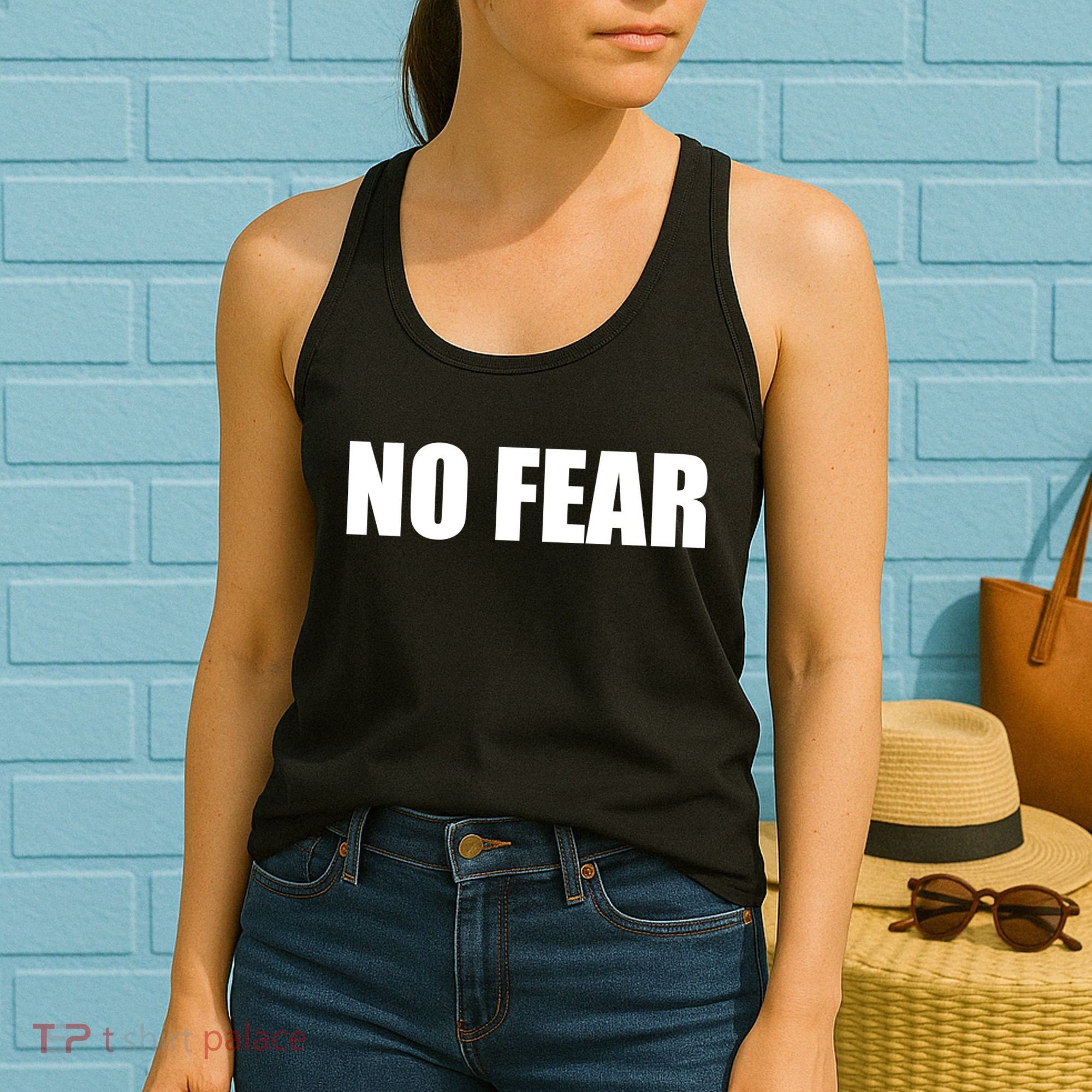 No Fear Word Imprint Women's Tank Top