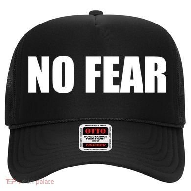 No Fear Word Imprint Hat