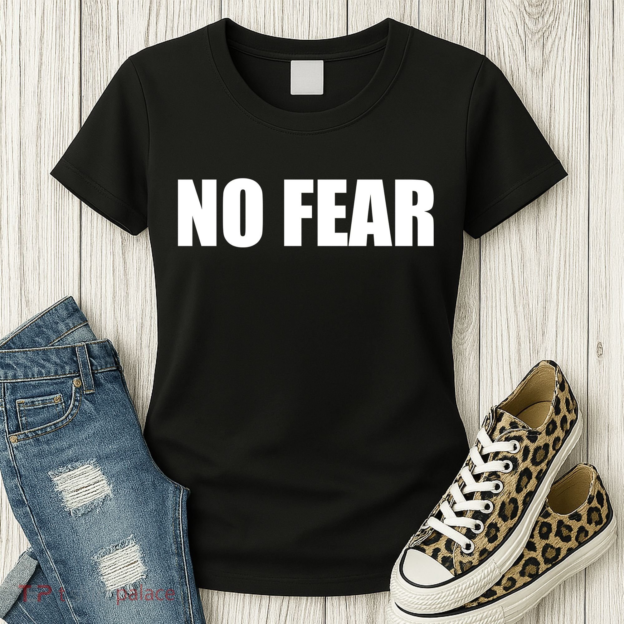 No Fear Word Imprint Women's T-Shirt