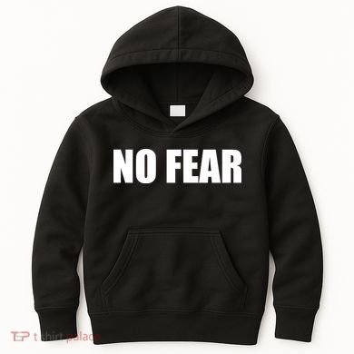 No Fear Word Imprint Kids Hoodie