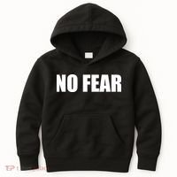 No Fear Word Imprint Kids Hoodie thumb 0