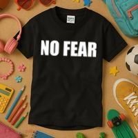 No Fear Word Imprint Kids T-Shirt thumb 3
