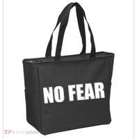 No Fear Word Imprint Tote Bag thumb 2