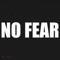 No Fear Word Imprint Tote Bag thumb 4