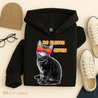 No Fluffs Given Kitten Sunglasses Hoodie thumb 4