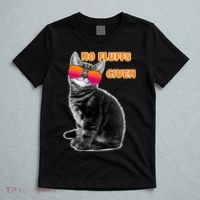 No Fluffs Given Kitten Sunglasses T-Shirt thumb 5