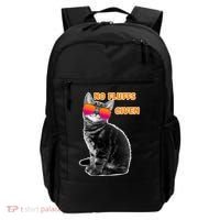 No Fluffs Given Kitten Sunglasses Backpack thumb 0