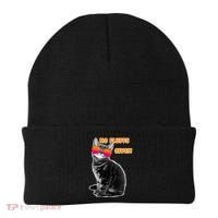 No Fluffs Given Kitten Sunglasses Beanie thumb 0