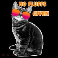 No Fluffs Given Kitten Sunglasses Mousepad thumb 1