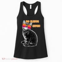No Fluffs Given Kitten Sunglasses Women's Tank Top thumb 0