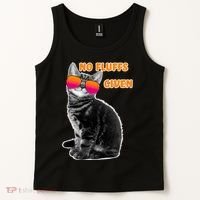 No Fluffs Given Kitten Sunglasses Tank Top thumb 2