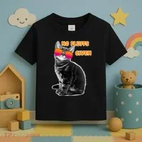 No Fluffs Given Kitten Sunglasses Toddler T-Shirt thumb 3
