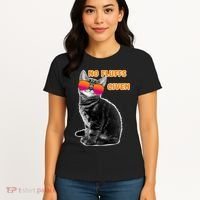 No Fluffs Given Kitten Sunglasses Women's T-Shirt thumb 4