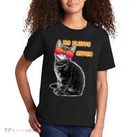 No Fluffs Given Kitten Sunglasses Kids T-Shirt thumb 2