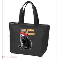 No Fluffs Given Kitten Sunglasses Tote Bag thumb 3