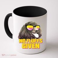 No Fluffs Given Poodle Coffee Mug thumb 0
