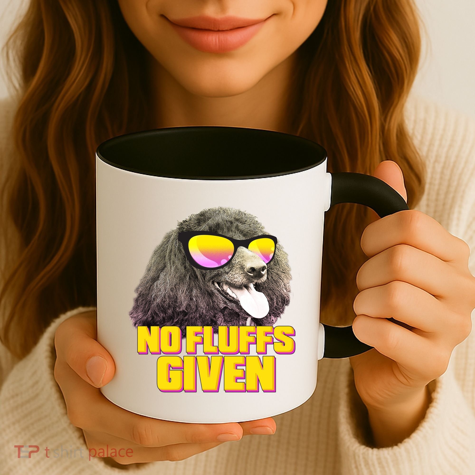 No Fluffs Given Poodle Coffee Mug