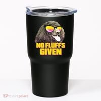 No Fluffs Given Poodle Tumbler thumb 0