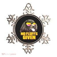 No Fluffs Given Poodle Ornament thumb 0