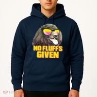 No Fluffs Given Poodle Hoodie thumb 2