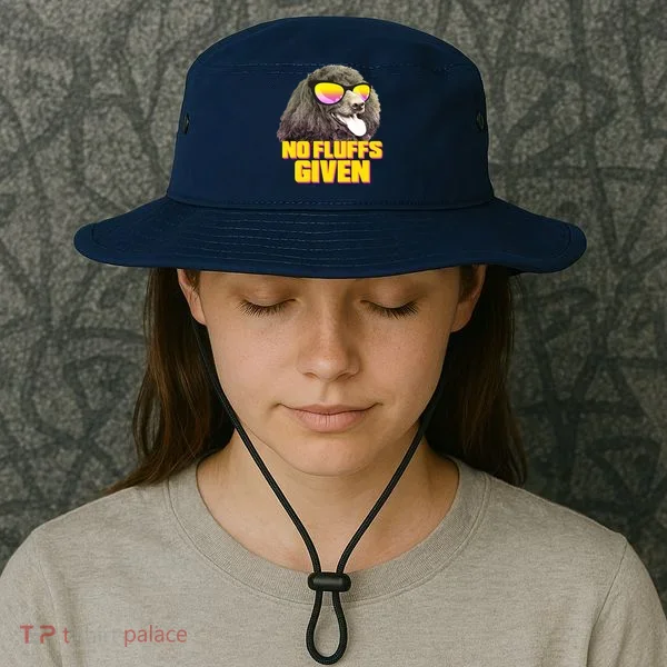 No Fluffs Given Poodle Bucket Hat