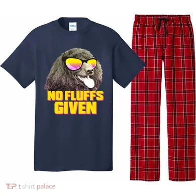No Fluffs Given Poodle Pajama Set