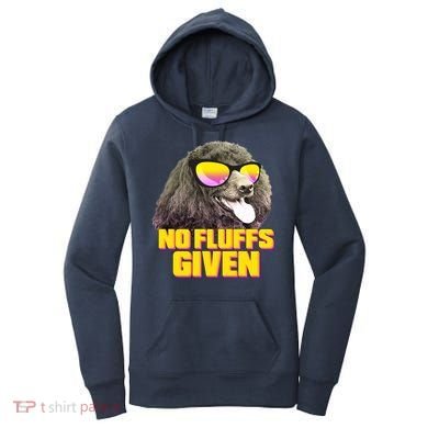No Fluffs Given Poodle Women's Hoodie