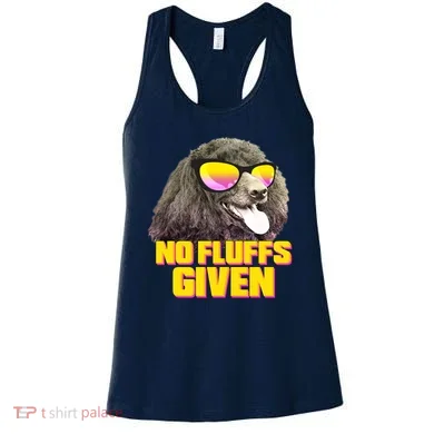 No Fluffs Given Poodle Women's Tank Top