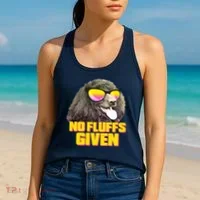 No Fluffs Given Poodle Women's Tank Top thumb 2