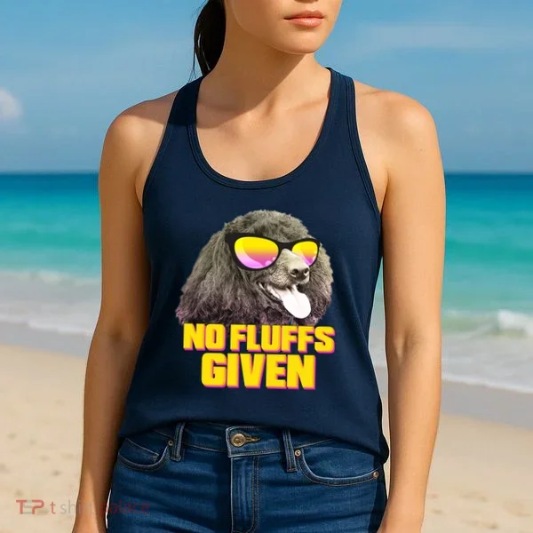 No Fluffs Given Poodle Women's Tank Top