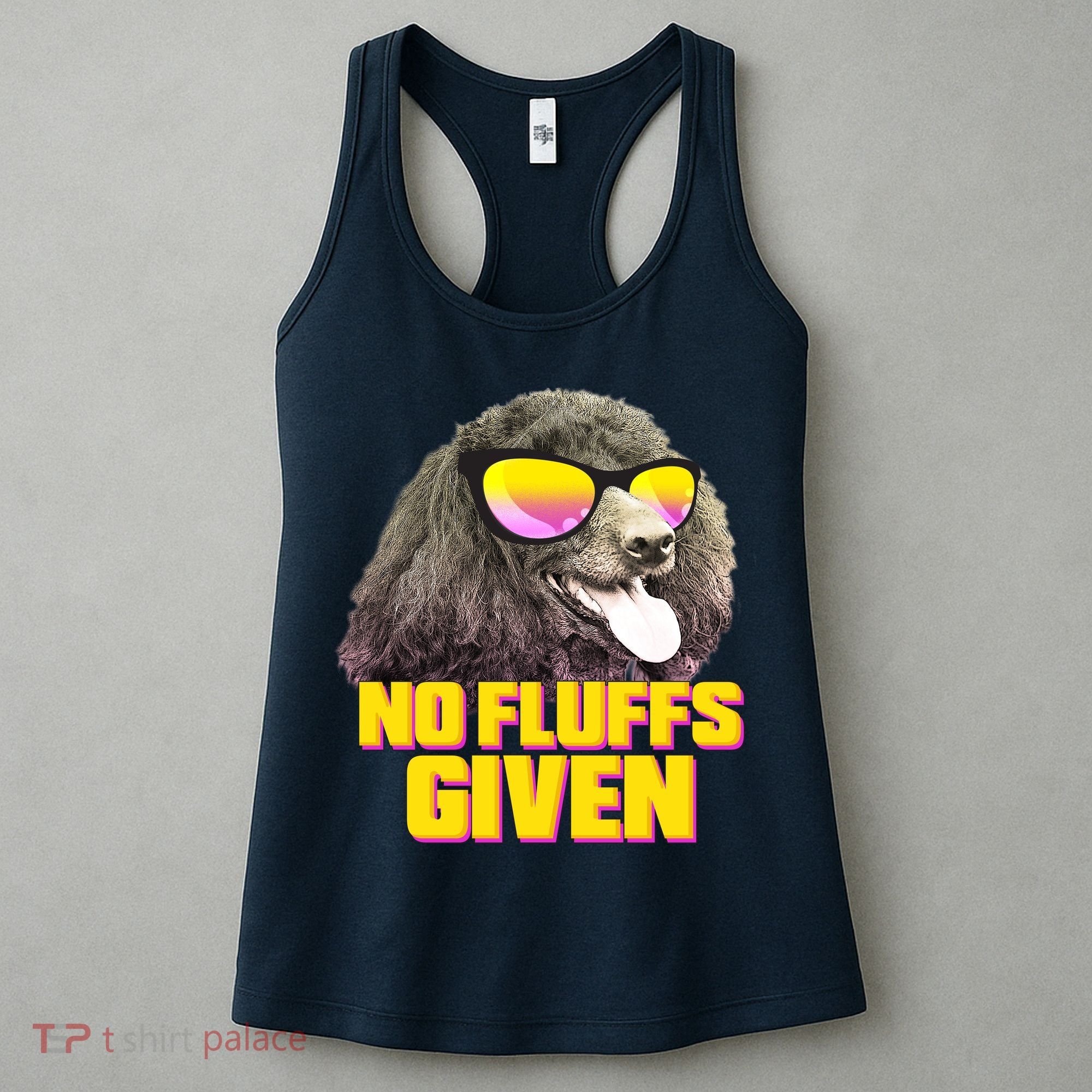 No Fluffs Given Poodle Women's Tank Top