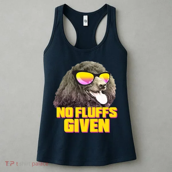 No Fluffs Given Poodle Women's Tank Top