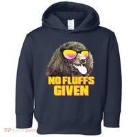 No Fluffs Given Poodle Toddler Hoodie thumb 0
